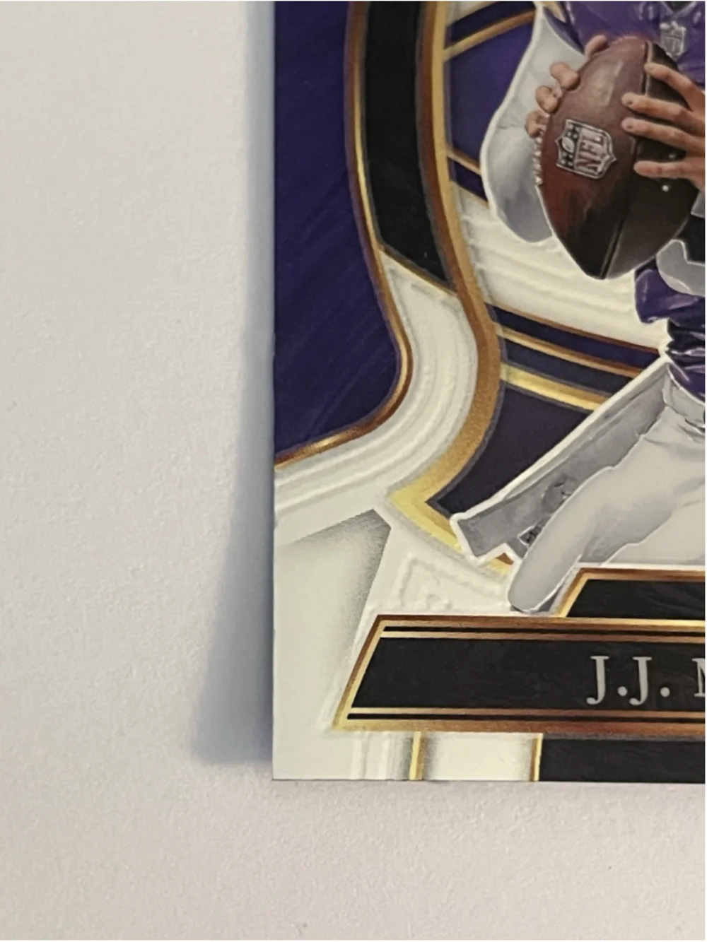 JJ McCarthy Panini Select Silver Prizm Vikings